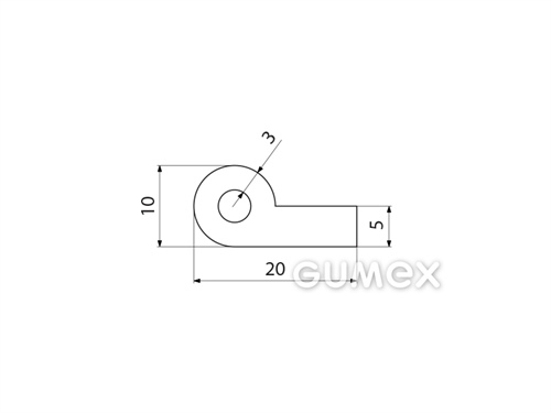 SILIKONPROFILE P-FORM